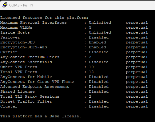 Firewall, Cisco ASA5506-X, Perfekt