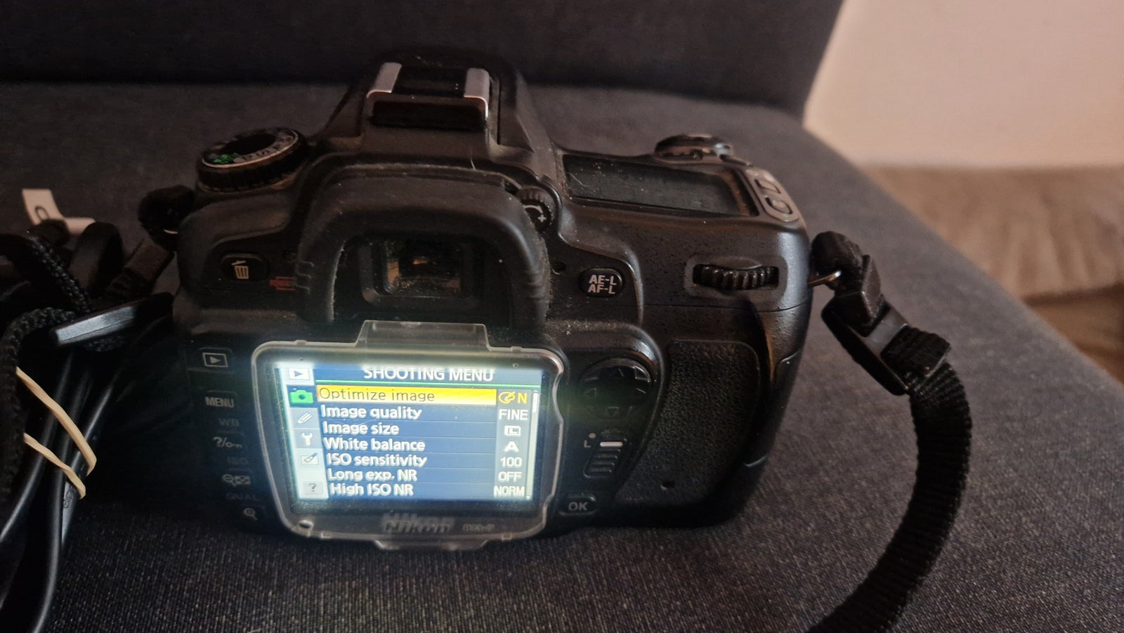 Nikon D80, spejlrefleks, 0 x optisk zoom