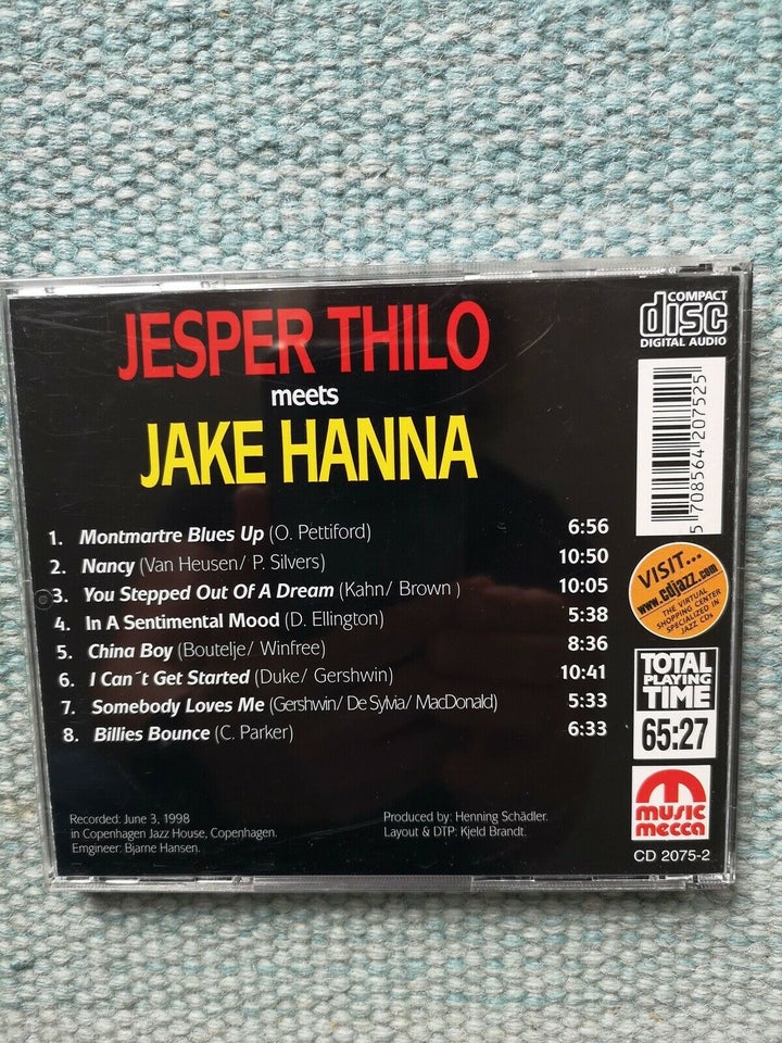 Jesper Thilo, Jake Hanna: Jesper Thilo meets Jake Hanna,