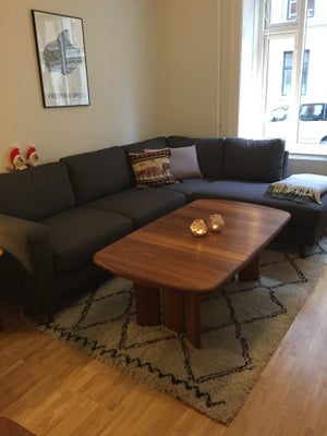 Sofabord, Dansk design, kirsebærtræ, b: 80 l: 140 h: 52, Smukt, solidt sofabord - formentligt i mass