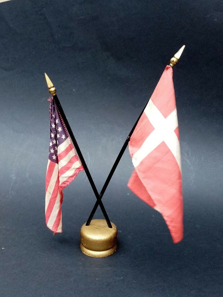 Flag, Dannebrog og Stars and Stripes