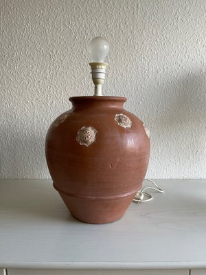 Anden bordlampe, Keramik, Stor Retro Keramik Bordlampe.. Højde 55 cm. Diameter 32 cm. Omfang 97 cm. 