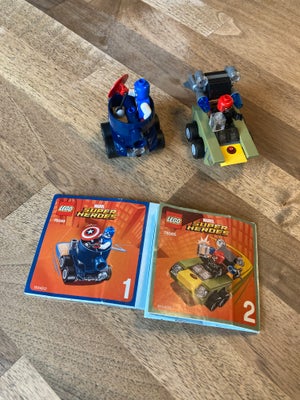 Lego Super heroes, 76065, Cap. America vs. Red Scull
I pæn stand. 
Komplet – men uden æske
Byggevejl