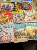 3Cowboy, cowboy med Texas,Gunfight Serien 38 blade, Gamle