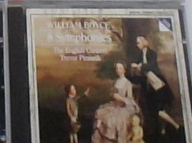 William Boyce: Symphonies, klassisk, William Boyce (f. 1711) komponerede lyttevenlige små symfonier 