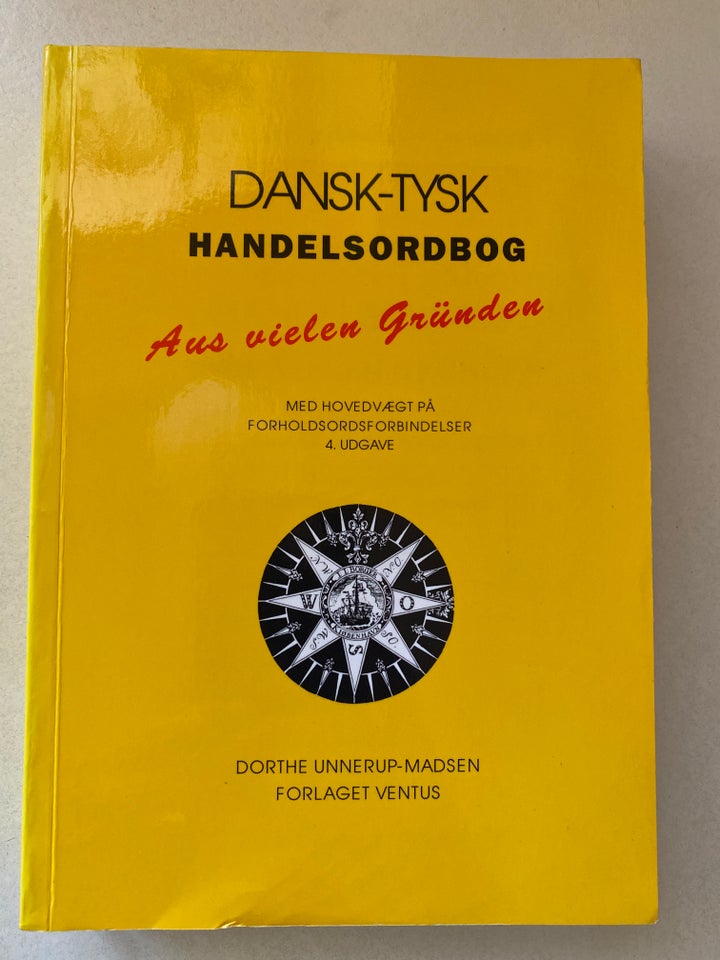 Dansk-Tysk Handelsordbog, Dorthe Unnerup Madsen, 4 udgave