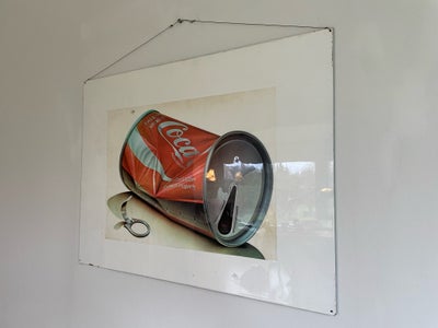 Coca Cola Reklame, Billede af tom Coca Cola dåse.

Det er en gammel Coca Cola plakat fra 1980 som er