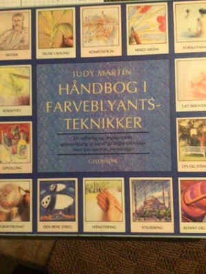 Håndbog i farveblyantsteknikker, Judy Martin, emne: hobby og sport, Forlag : Gyldendal, 1994
Hardbac