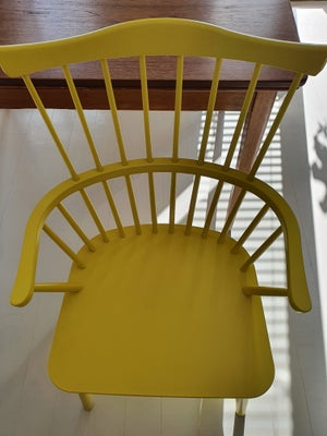 Spisebordsstol, Lakeret bøg, Børge Morgensen Windsor-stol, Børge Mogensens Windsor-stol med armlæn. 