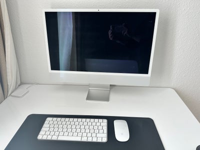 iMac, Perfekt, APPLE IMAC 24" (2021) 256 GB Silver in perfect stand - like new. 
Bought in 12th of J
