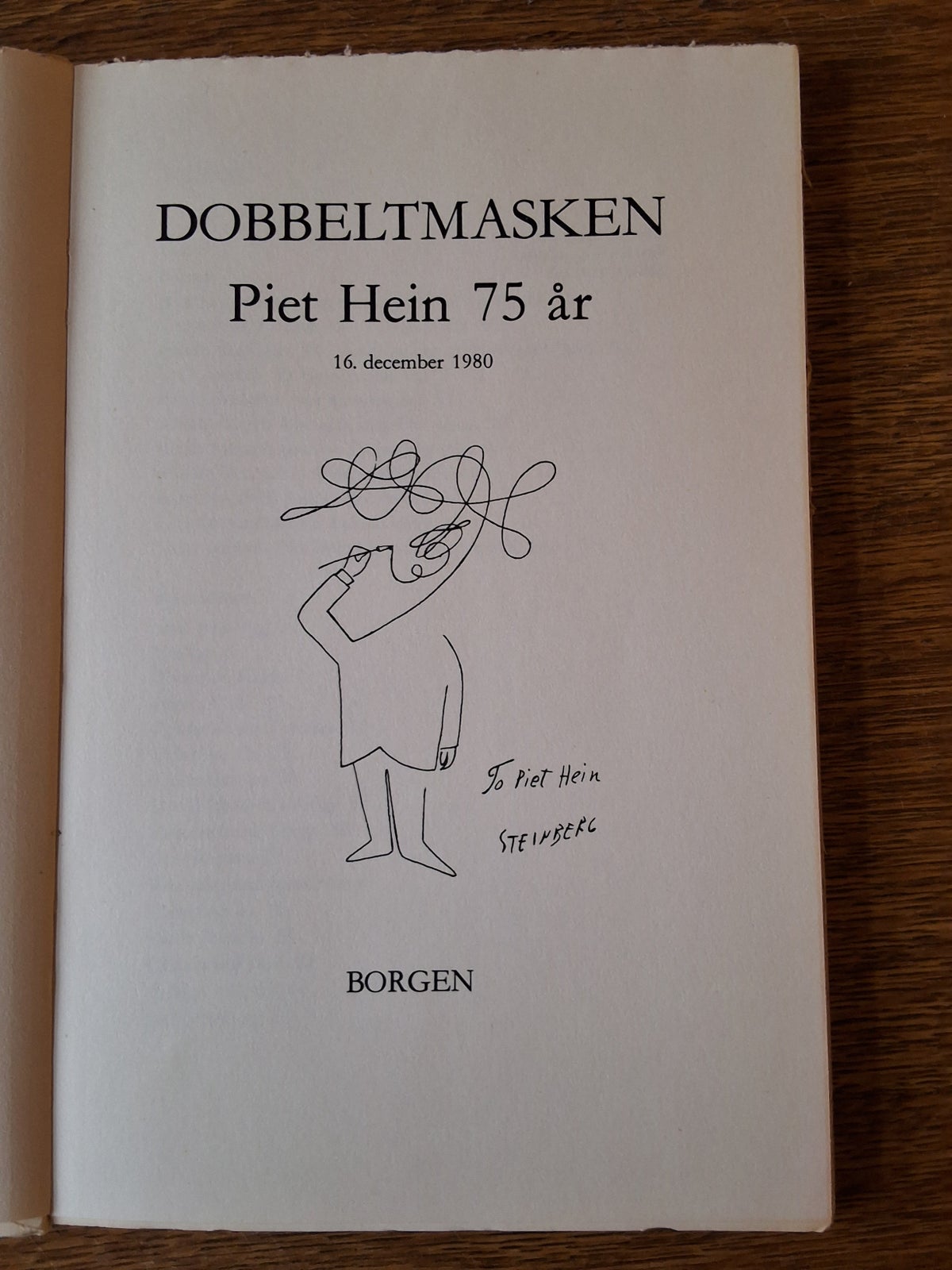 DOBBELTMASKEN, Piet Hein