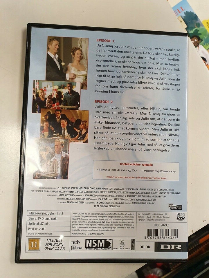 Nikolaj og Julie 1, DVD, TV-serier