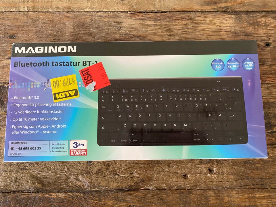 Tastatur, trådløs, Maginon