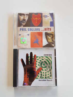Genesis & Phil Collins: Invisible Touch & Hits, pop, Genesis : Invisible Touch 

Phil Collins : Hits