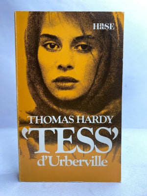 Tess d'Urberville, Thomas Hardy, genre: roman, Udmærket paperback i små brugsspor og med ejernavn. R