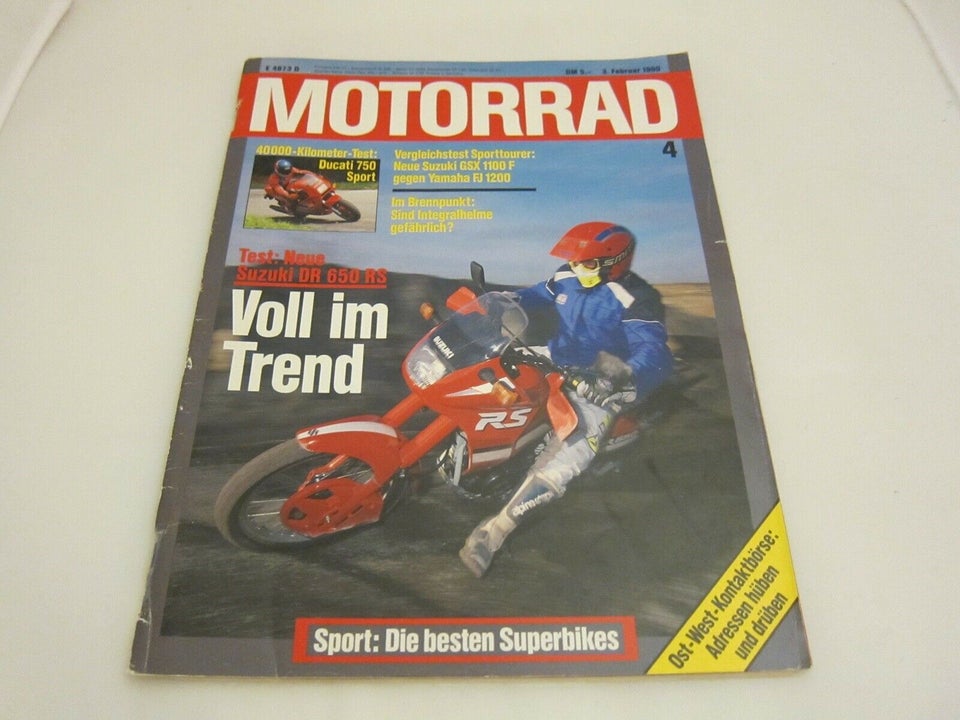 Motorrad, emne: motorcykler