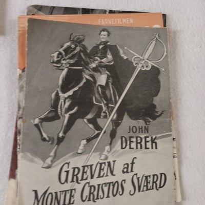 Greven af Monte Cristos Sværd, Phil Karlsson (instruktør), emne: film og foto, Filmprogram fra 1952.