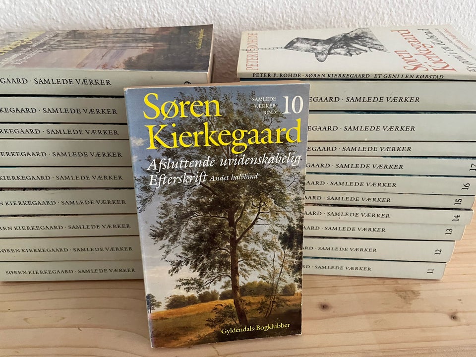 Samlede værker 1-20, Søren Kierkegaard, emne: filosofi