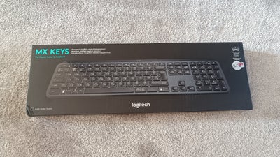 Tastatur, trådløs, Logitech, MX KEYS, Perfekt, Nyt og ubrugt Logitech MX Keys.
Afhentning 2400 Køben