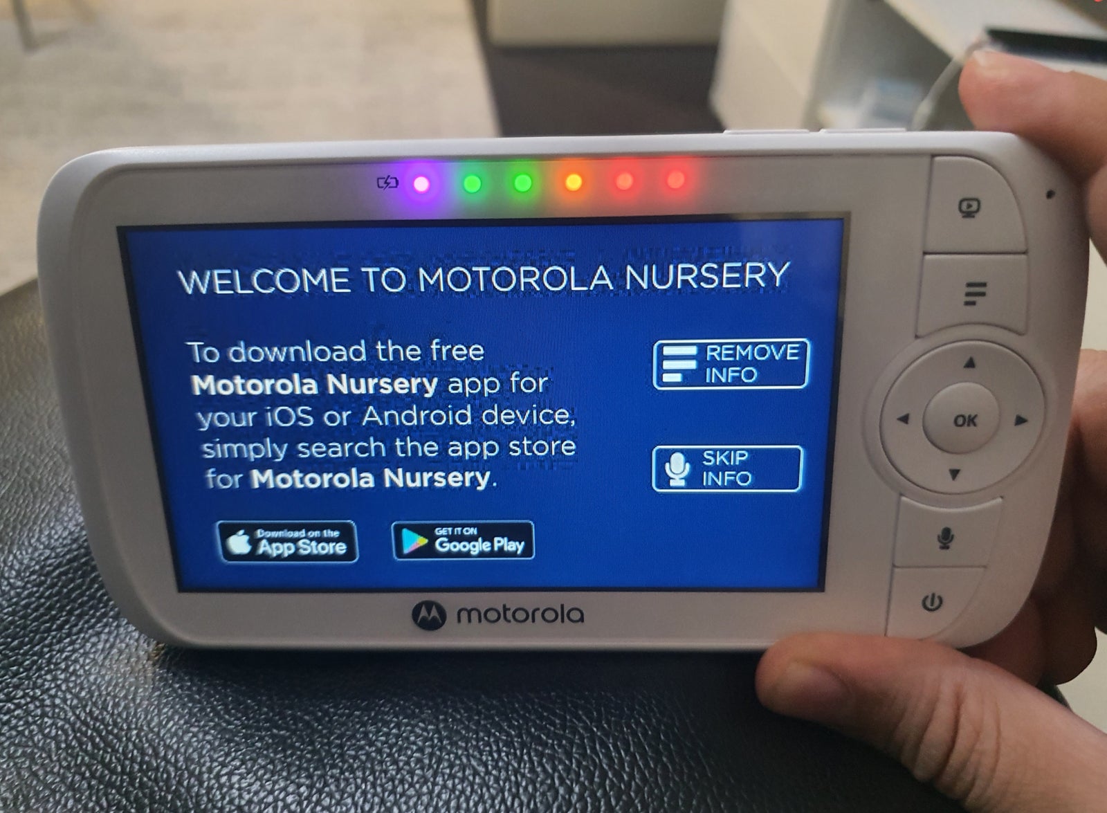 Babyalarm, Motorola Nursery babyalarm, Motorola