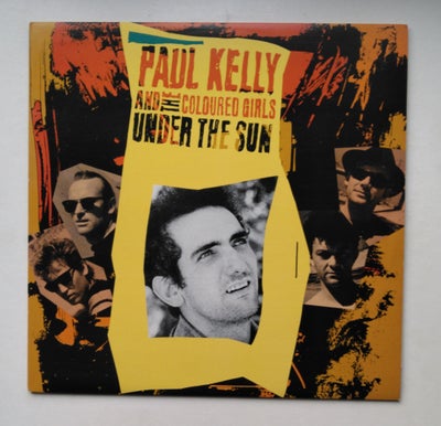 LP, Paul Kelly (1. pres AUS), Under the sun, Originalt album udgivet på Mushroom Records RML 53248 (