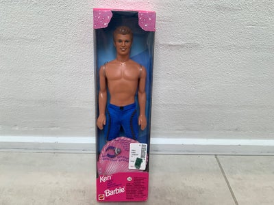 Barbie, Pearl Beach Ken 1997, model #18577
I original emballage 
Kan sendes på købers regning
Tjek e