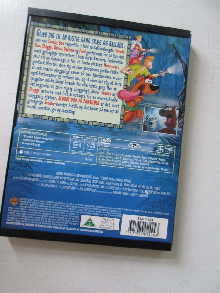 Scooby-Doo på Zombie-øen (Dansk Tale) (Dansk Tale), DVD,