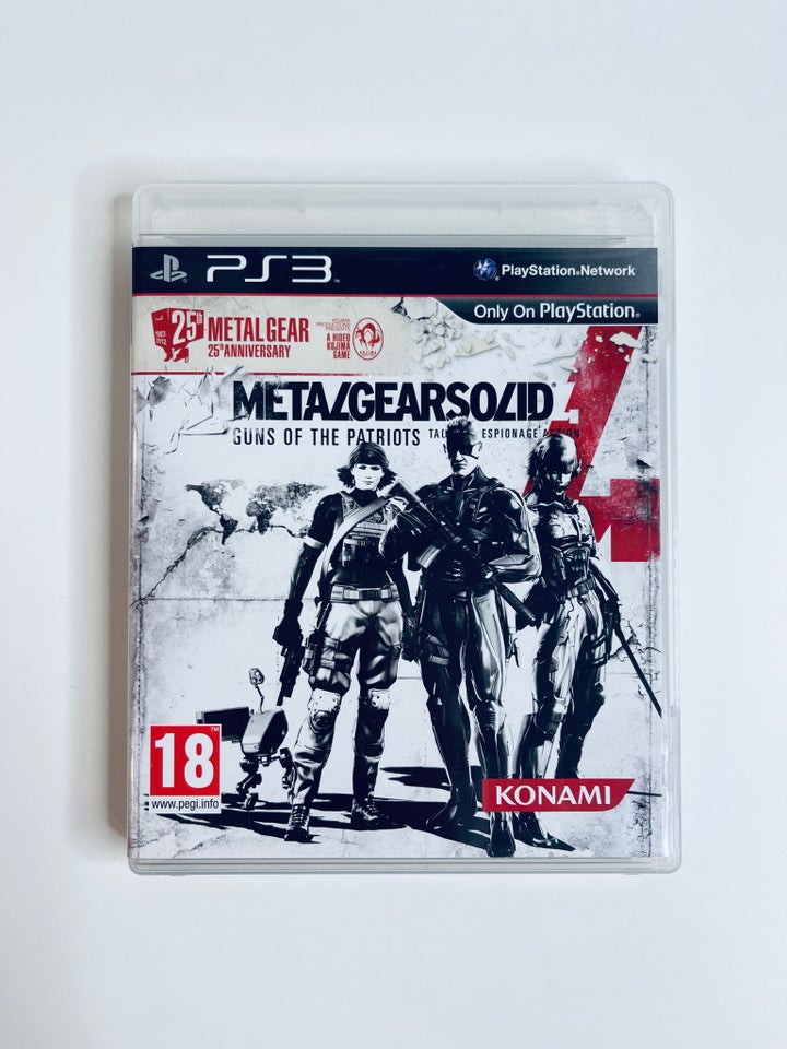 Metal Gear Solid 4 Guns Of The Patriots, PS3