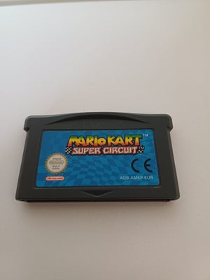 Mario Kart Super Circuit, Gameboy Advance, racing, Mario Kart til GameBoy! Spillet er løst og i god 