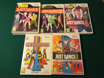 Just dance, Nintendo Wii, anden genre, Just Dance spil

Just Dance spil med manual og i fin stand.
T