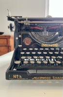 Underwood skrivemaskine 1927
