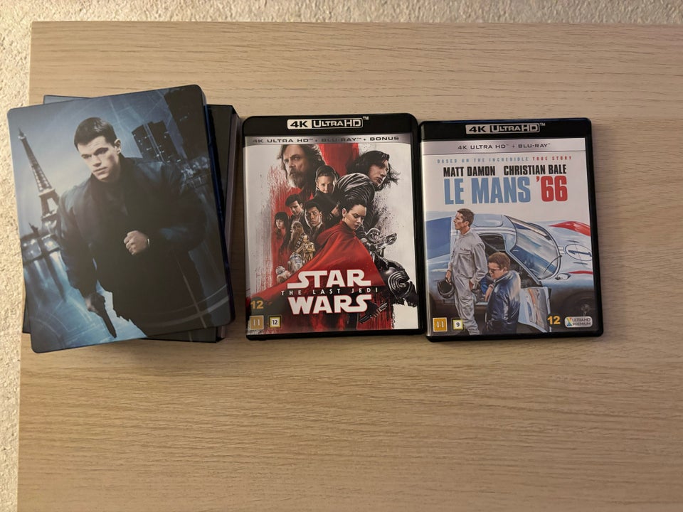 Diverse film 4K Ultra HD part 2, Ultra HD Blu-ray, andet