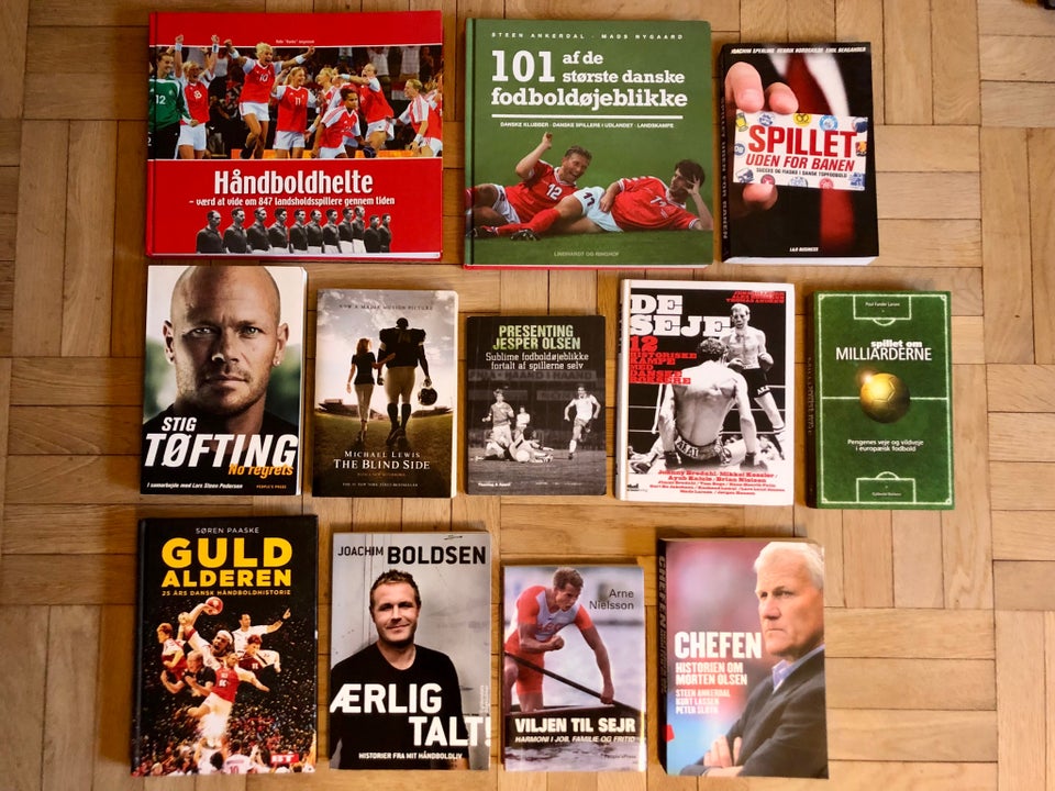 Diverse sportsbøger, emne: anden kategori