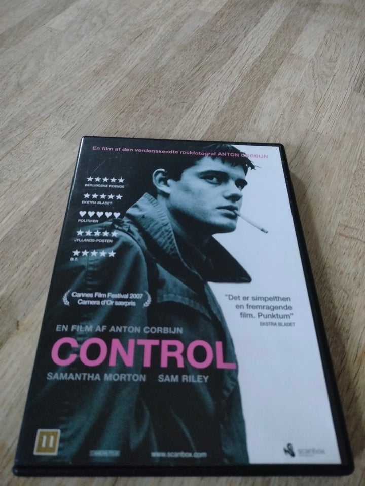 CONTROL, instruktør Anton Corbijn, DVD