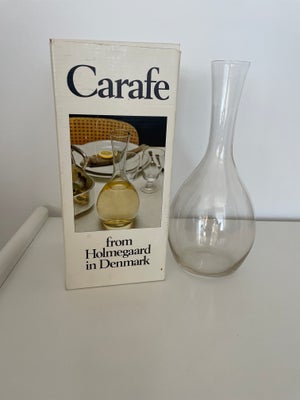 Glas, Karaffel, Holmegaard, Sælger denne antikke karaffel fra Holmegaard. 

Måler 24 cm i højde
