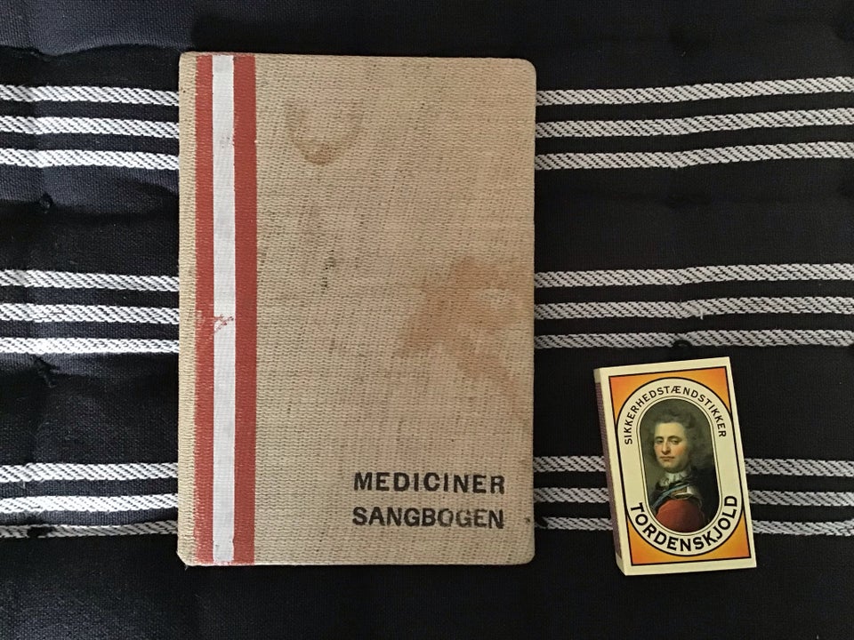 MEDICINER SANGBOGEN, Ejnar Munksgaard Kbh 1941, emne: