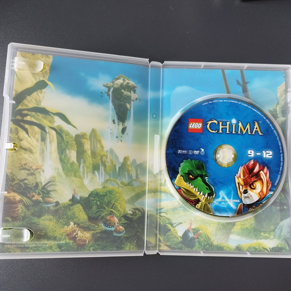 Chima Episode 9-12, DVD, tegnefilm