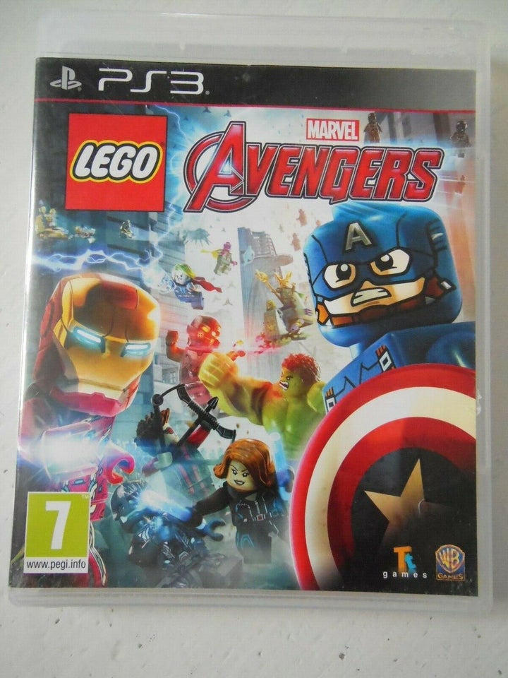 Lego Avengers Marvel *FLOT SKIVE*, PS3