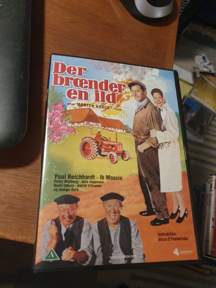 Der brænder en ild, DVD, familiefilm