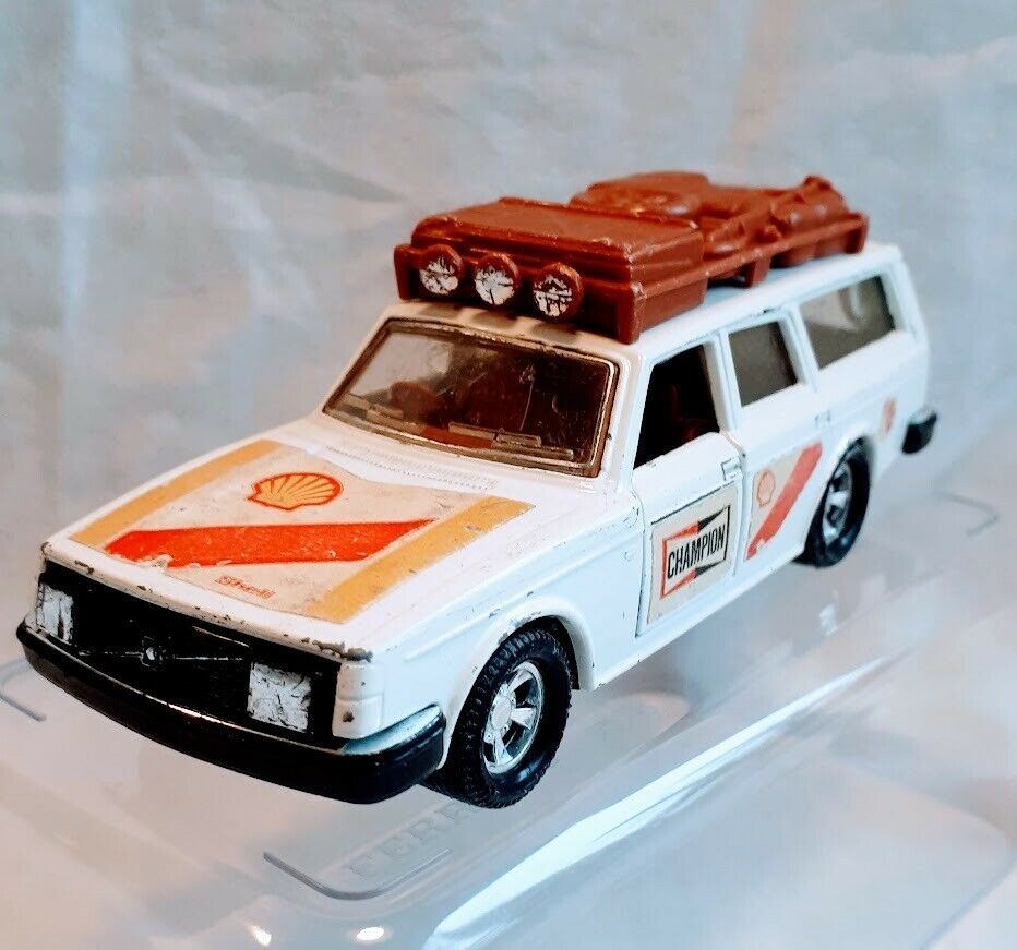 Modelbil, Lesney. Matchbox. Volvo 245 DL. Shell Rally