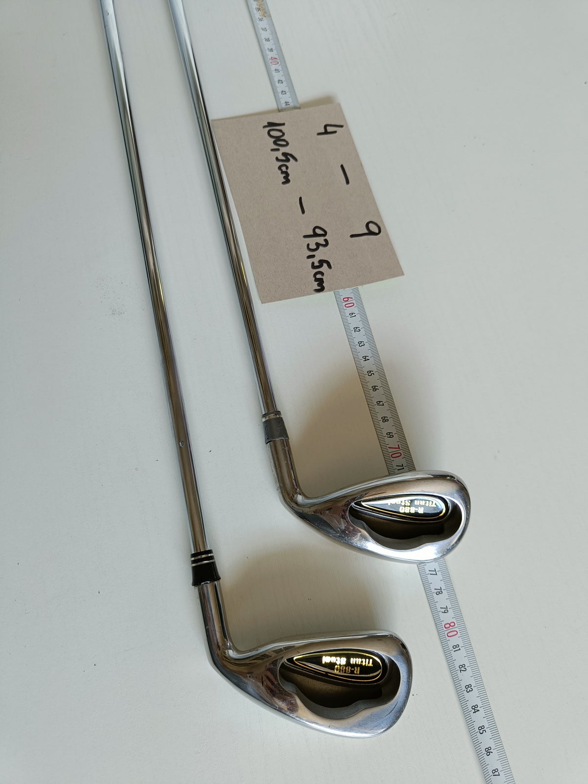 Herre golfsæt, stål, R880 Titan Steel