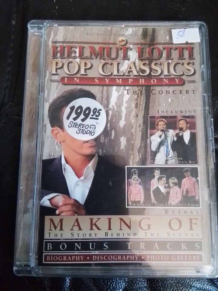 Helmut Lotti pop classics, DVD, andet
