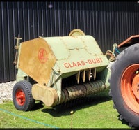 Halmpresser til veteran traktor, Claas