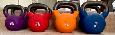 Komplet neopren Kettlebellsæt