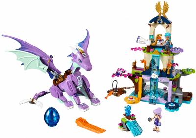 Lego Elves, 41178, Dragereservatet er komplet med alle de rigtige klodser (farve, facon, klistermærk