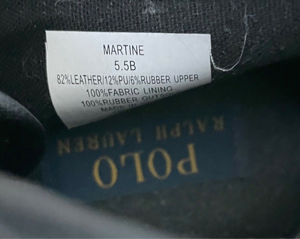 Støvletter, str. 35,5, Polo Ralph Lauren