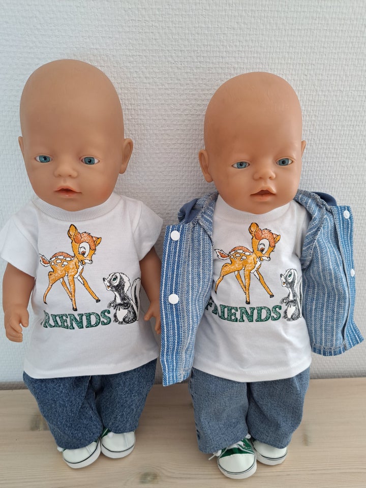 Babyborn, Jakke, jeans