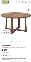 Spisebord, Egetræ, Ikea