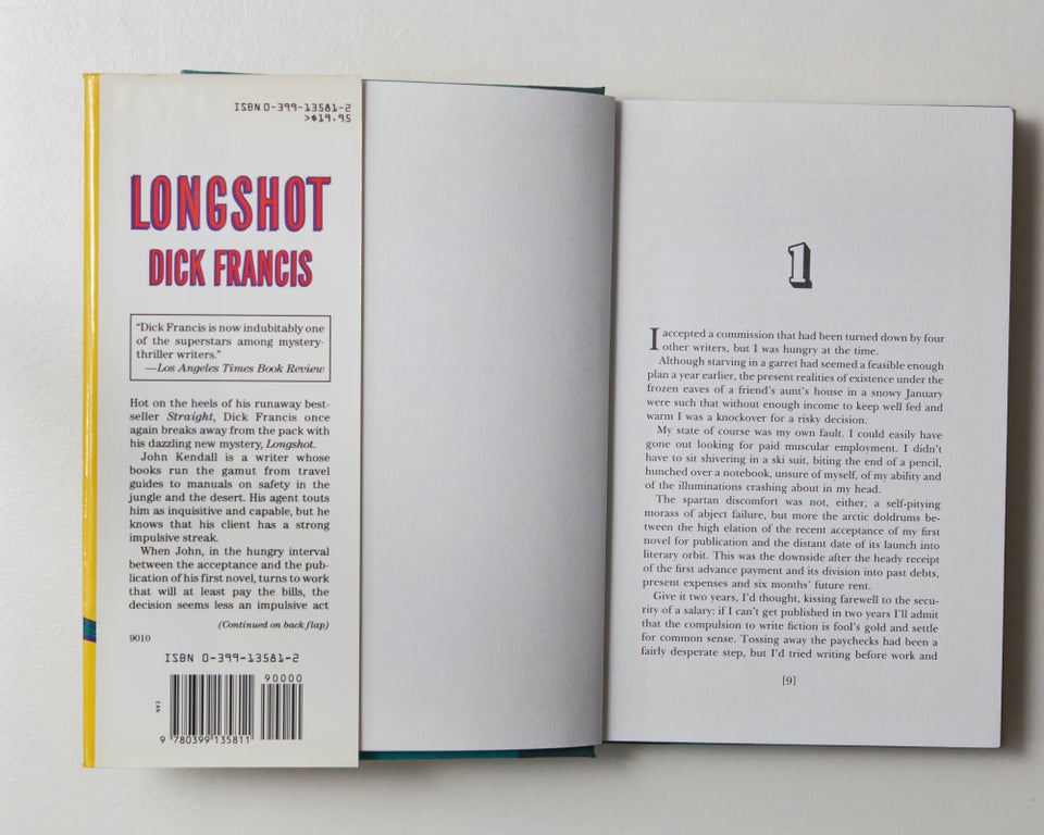 Longshot, Dick Francis, genre: biografi