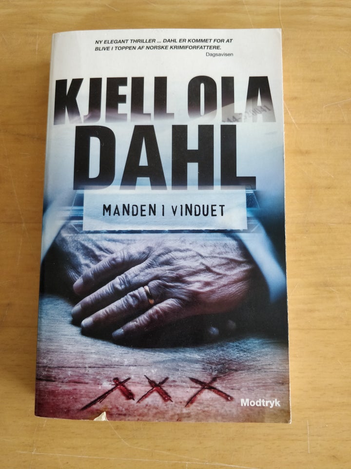 Manden i vinduet, Kjell Ola Dahl, genre: krimi og spænding